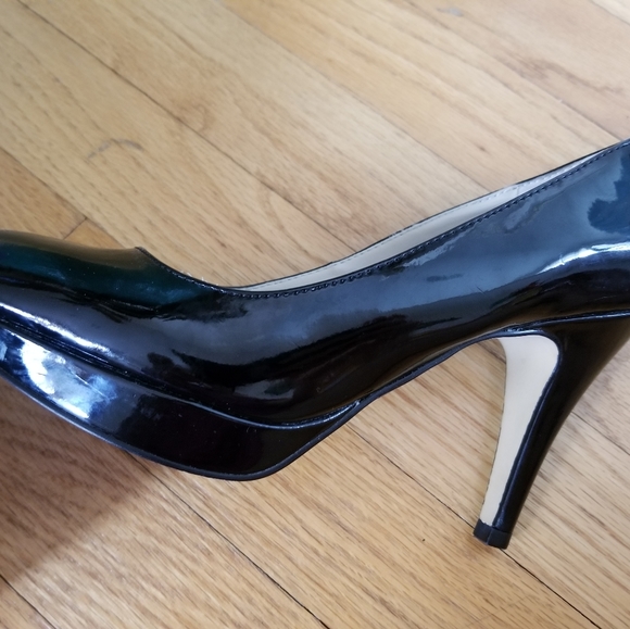 ⚠️ Sexy! Black 5" platform heels from Nickels - Picture 3 of 12